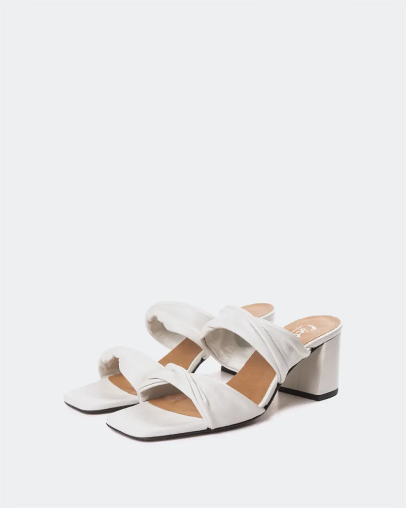 Hester Cuir Blanc Cassé