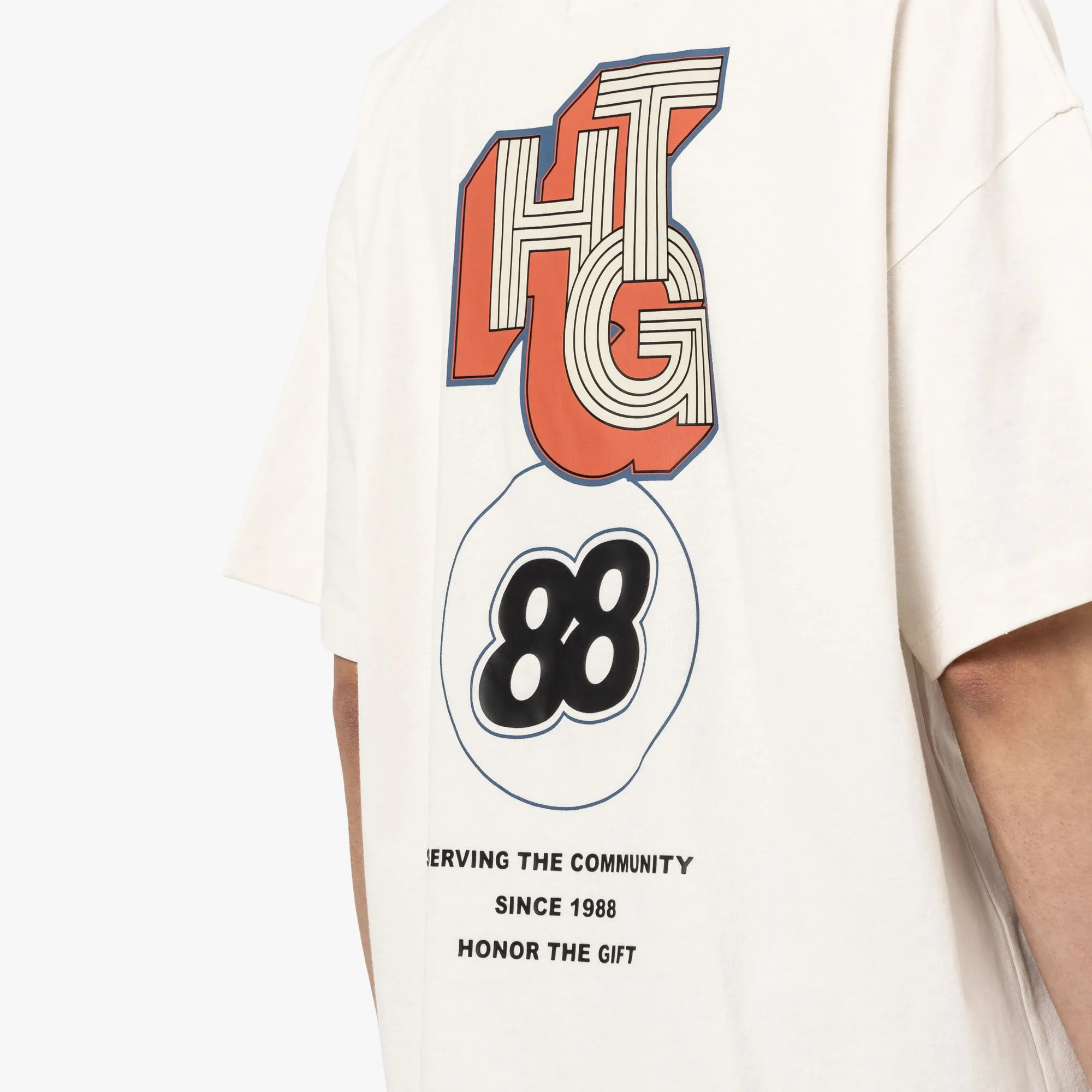 T-shirt Honor The Gift Communauté / Blanc