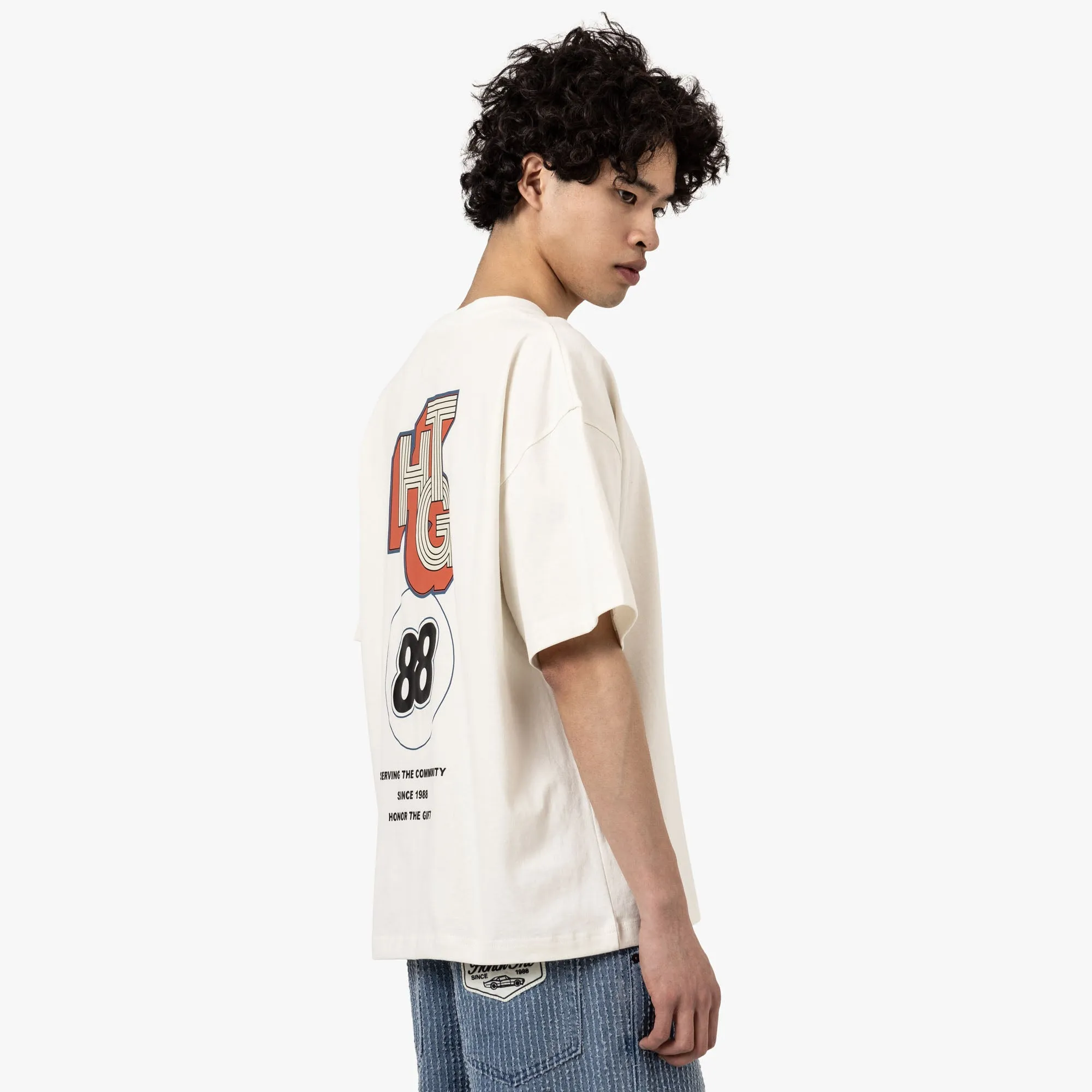 T-shirt Honor The Gift Communauté / Blanc