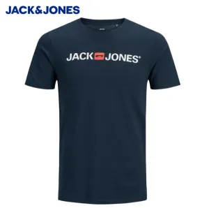 T-shirts Navy Jack & Jones Corp Logo Marine