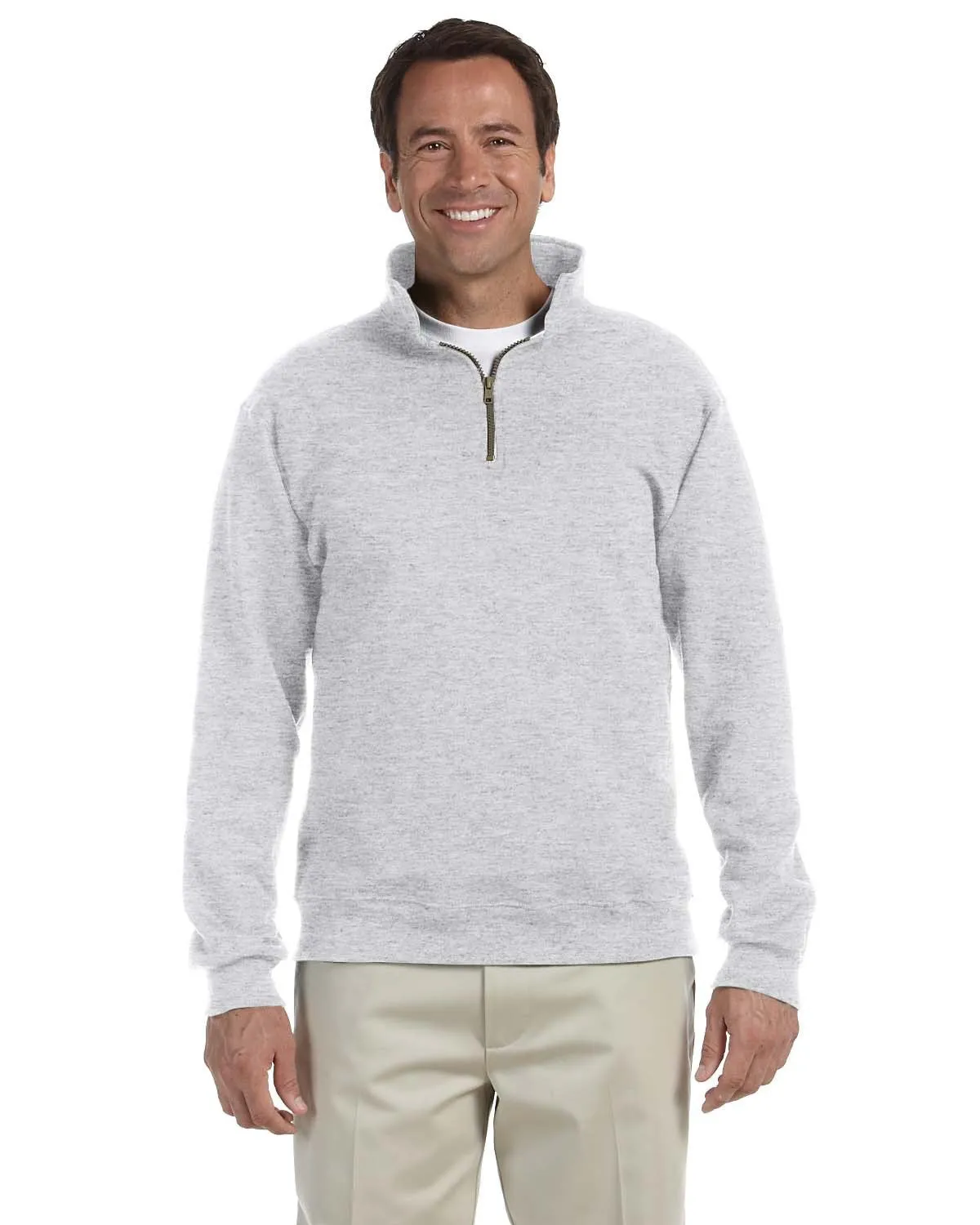 Jerzees 4528 Pull-over Adulte Super Sweats NuBlend à col en V en polaire