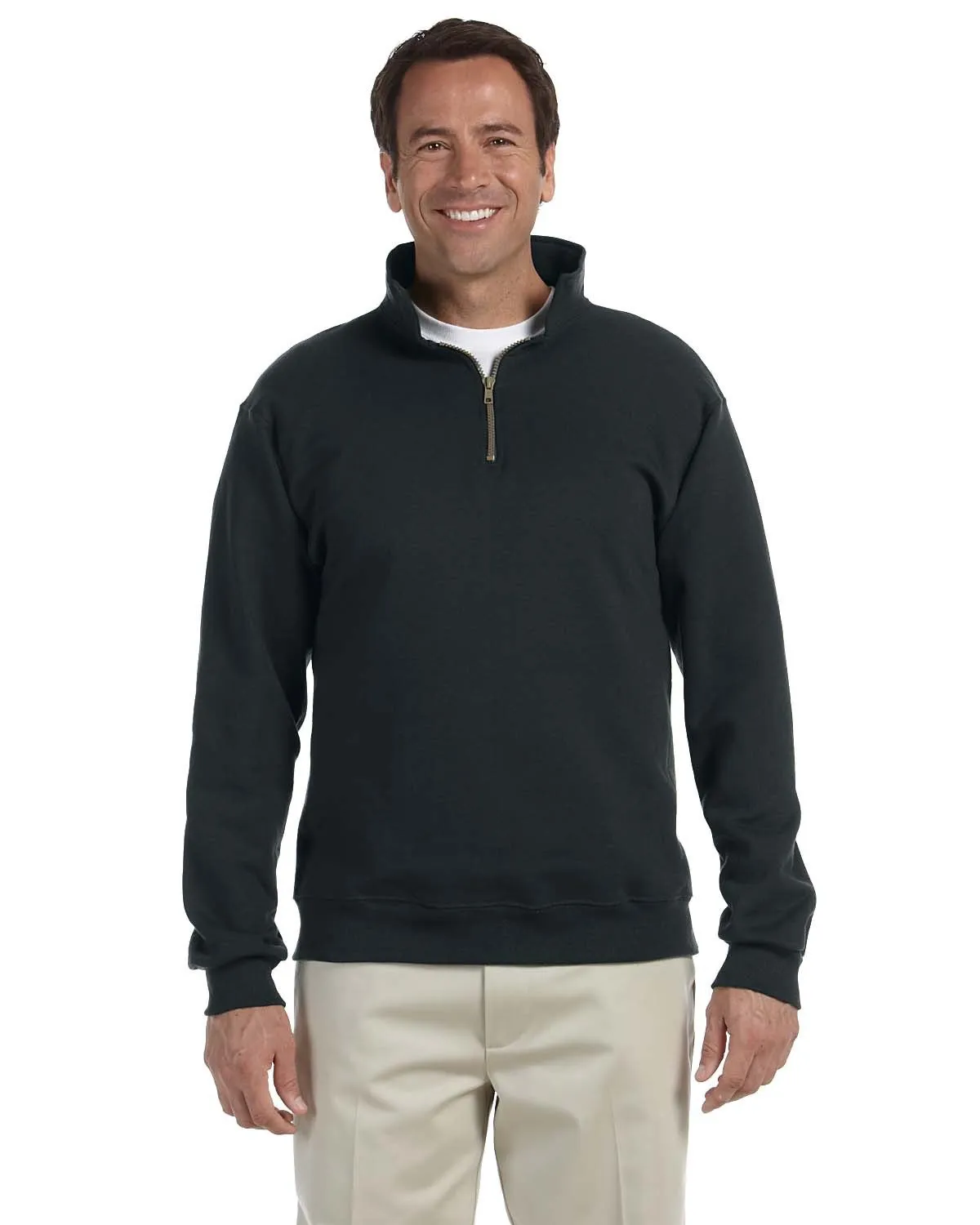 Jerzees 4528 Pull-over Adulte Super Sweats NuBlend à col en V en polaire