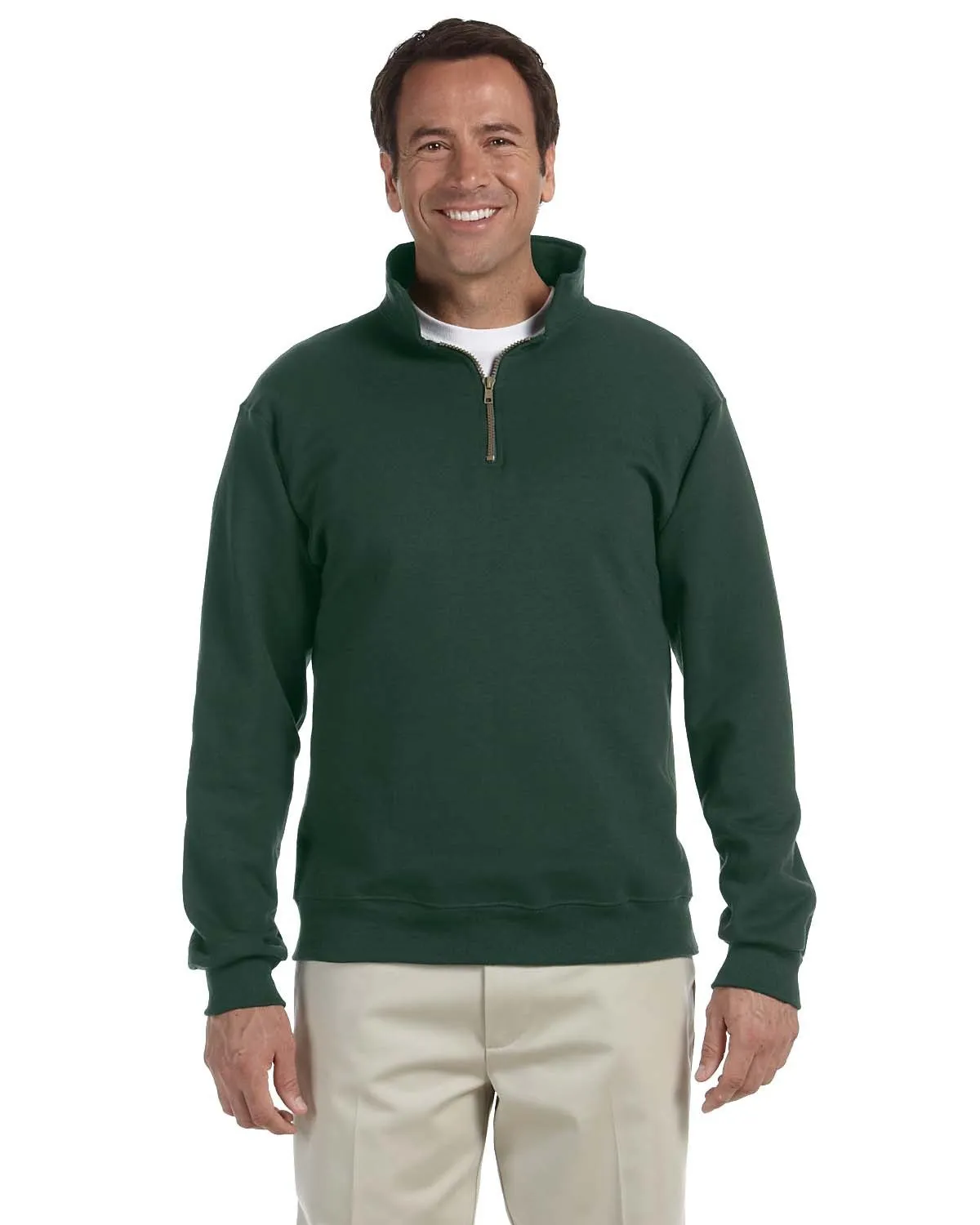 Jerzees 4528 Pull-over Adulte Super Sweats NuBlend à col en V en polaire