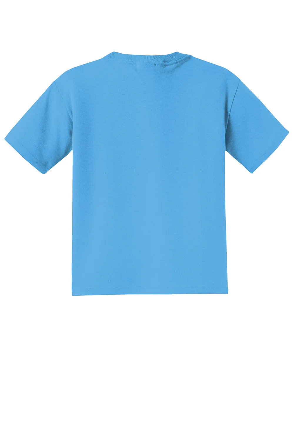 Jerzees Youth Dri-Power T-shirt à manches courtes et col rond anti-transpiration - Bleu aquatique