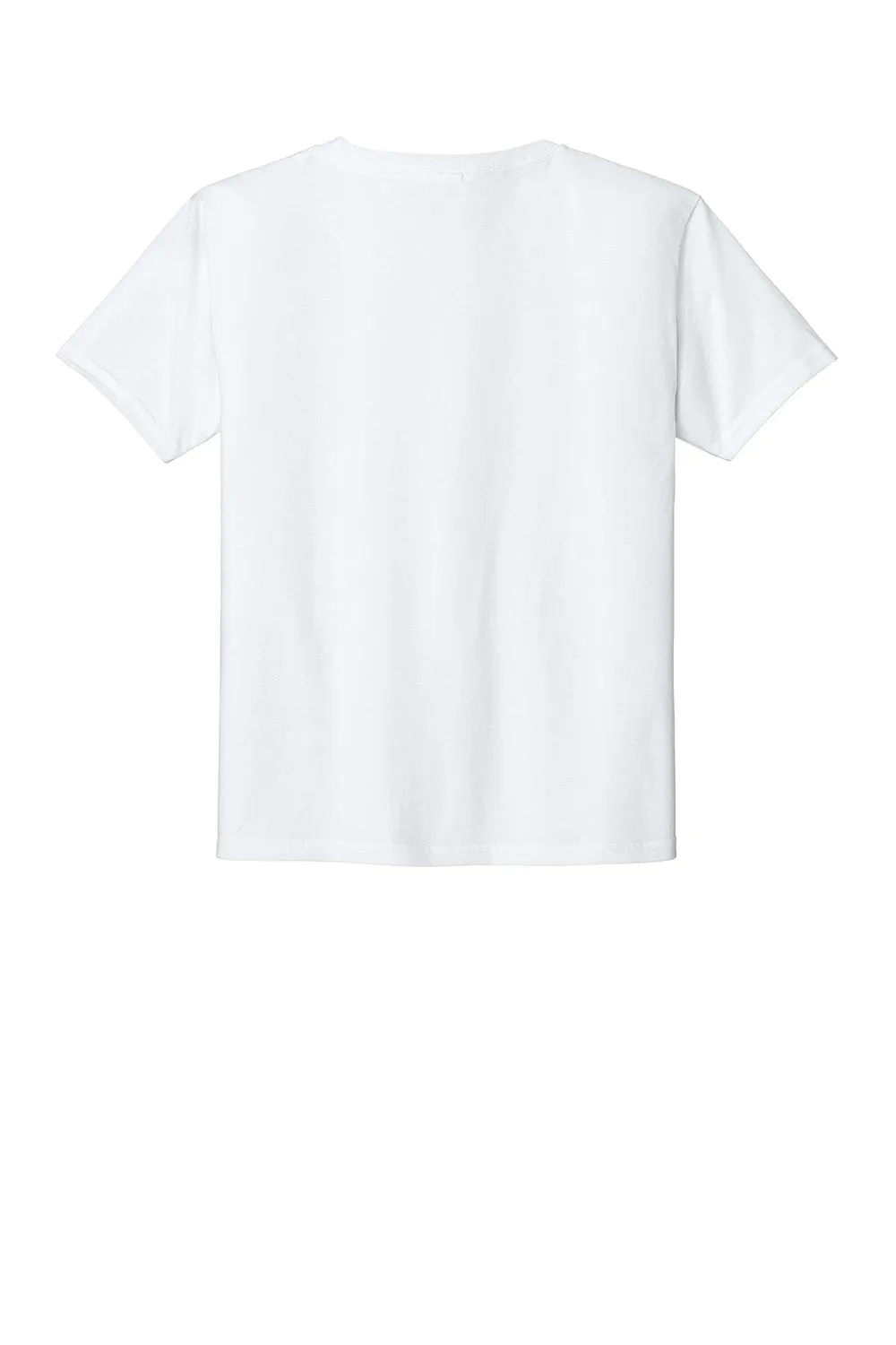 Jerzees T-shirt col rond manches courtes pour jeunes - Blanc