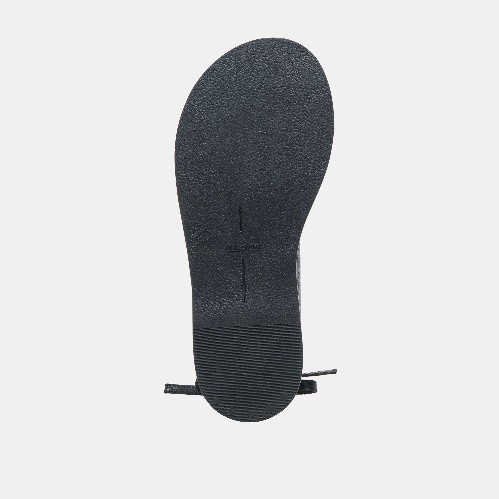 SANDALES JUDY EN CUIR NOIR