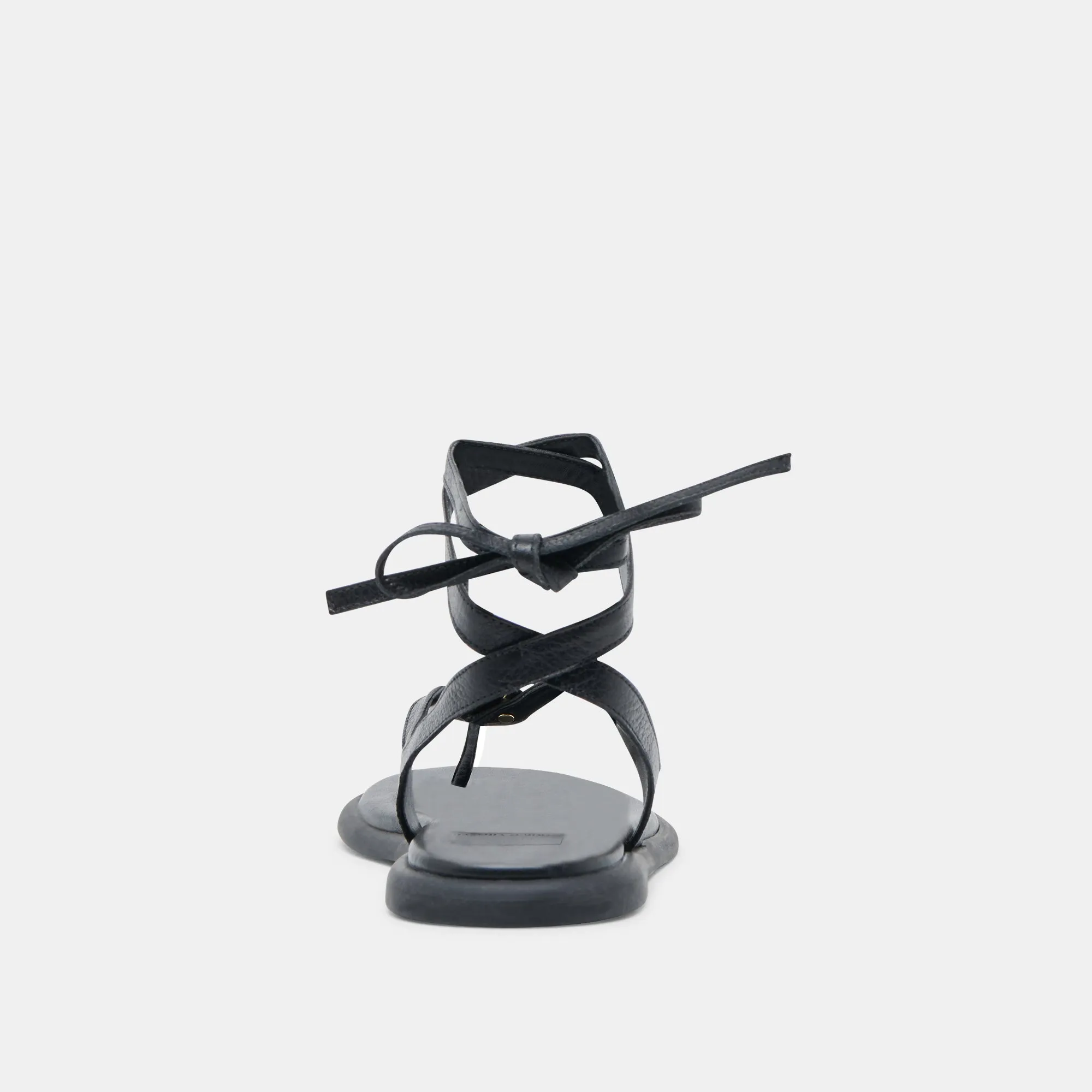 SANDALES JUDY EN CUIR NOIR