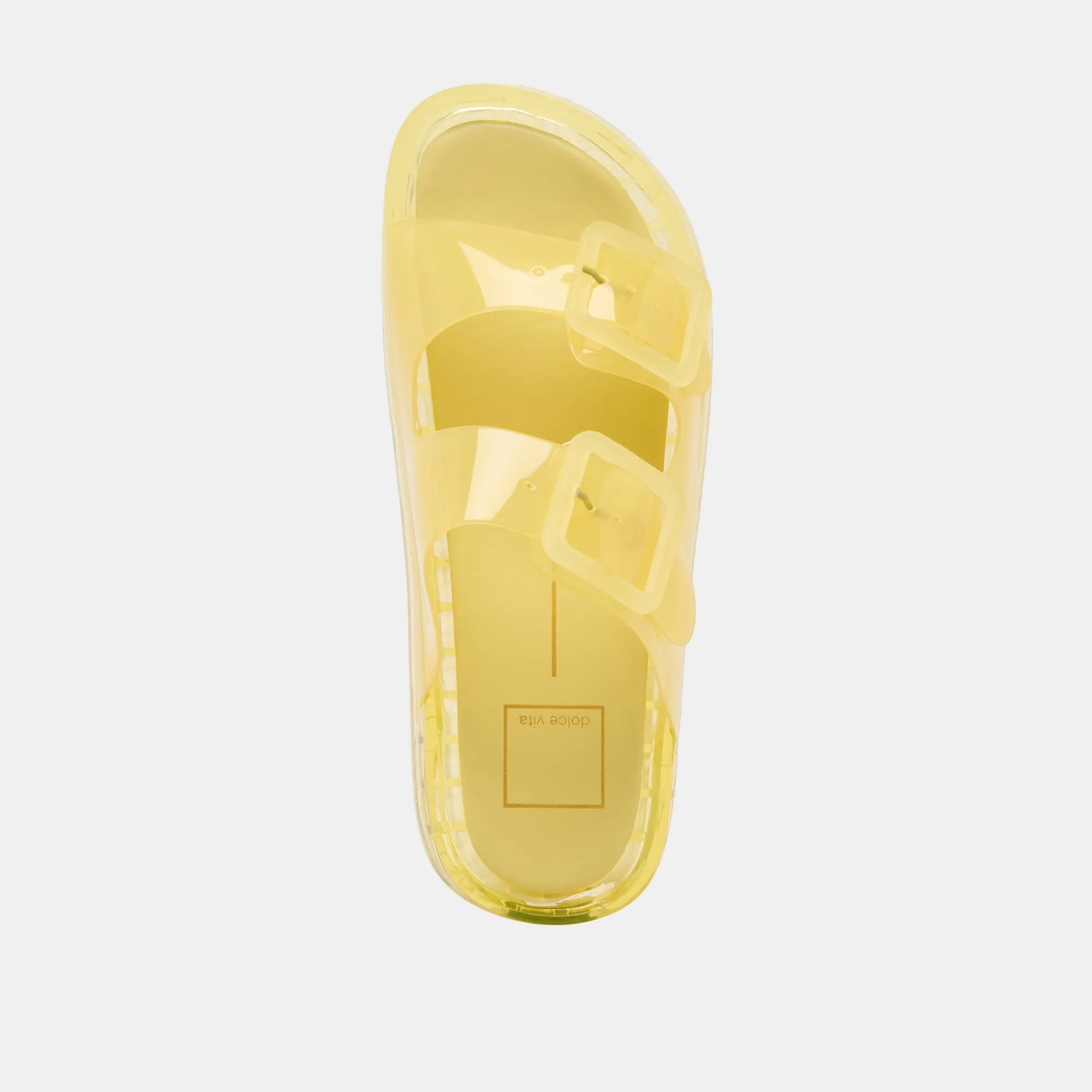 SANDALES JULIO VINYLE CITRON