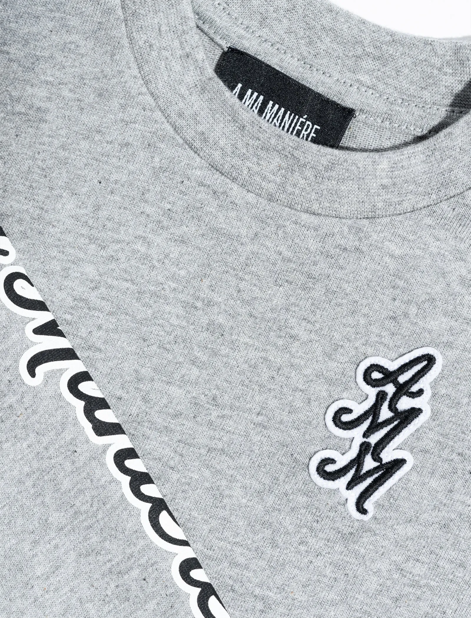 PULL À MANCHES LONGUES AVEC LOGO CURSIF POUR ENFANTS