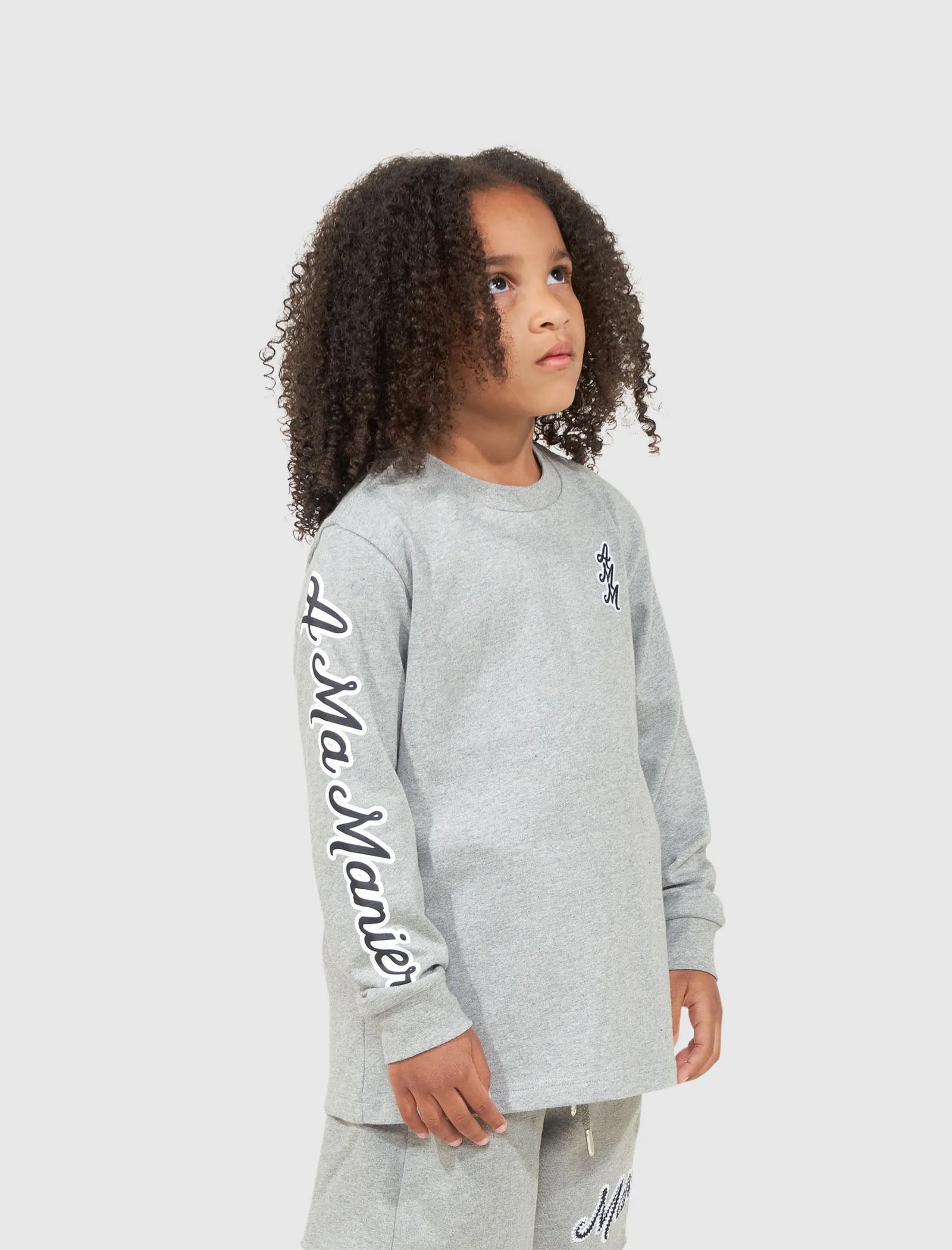 PULL À MANCHES LONGUES AVEC LOGO CURSIF POUR ENFANTS