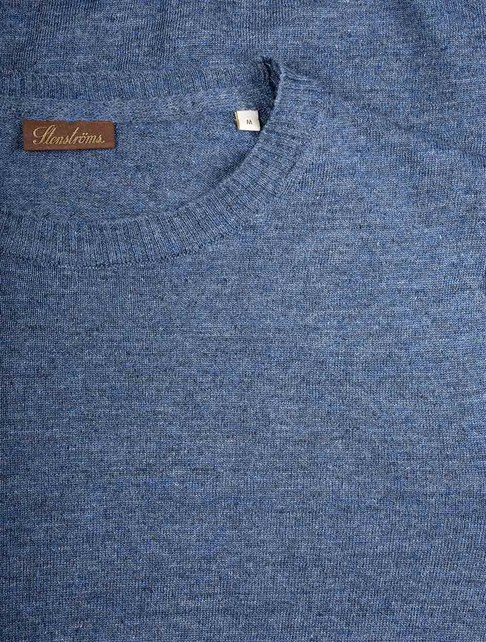 T-shirt tricoté Bleu