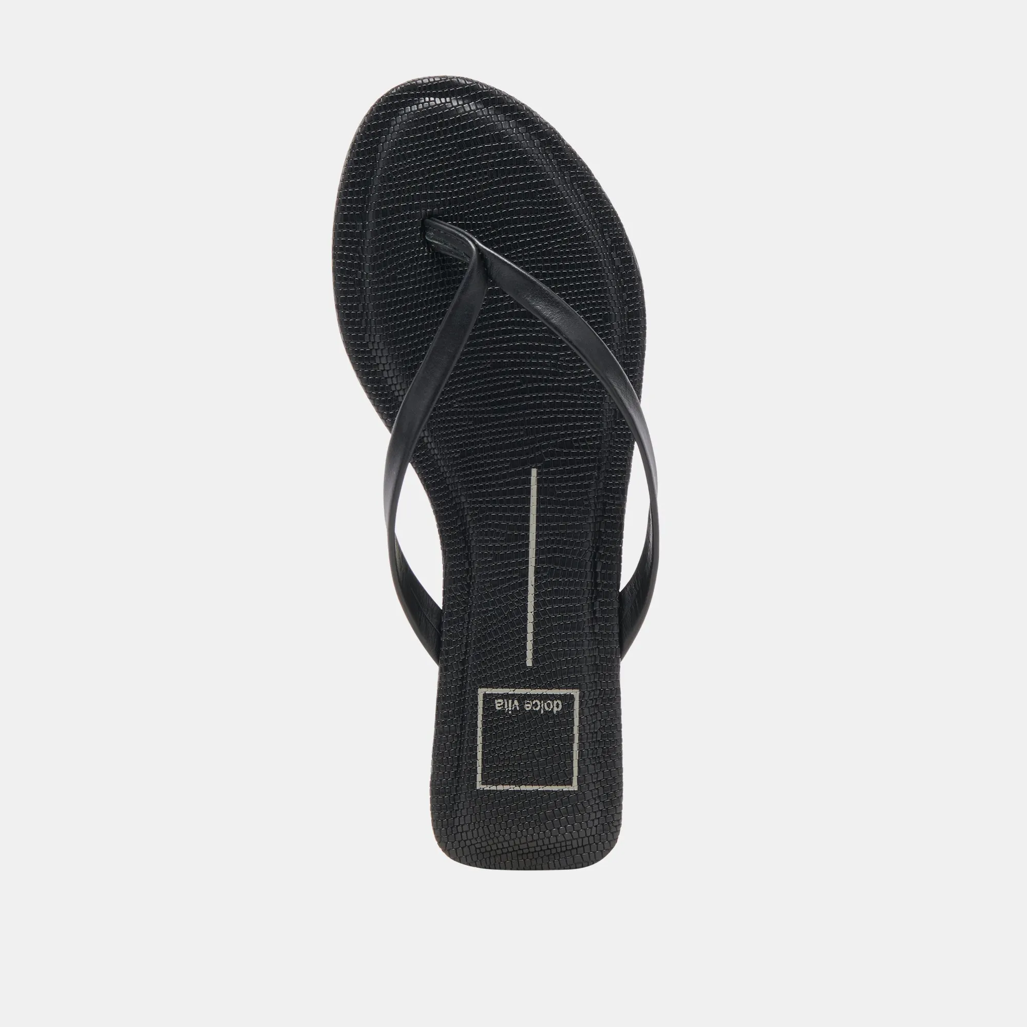 SANDALES LAYNEY EN CUIR NOIR