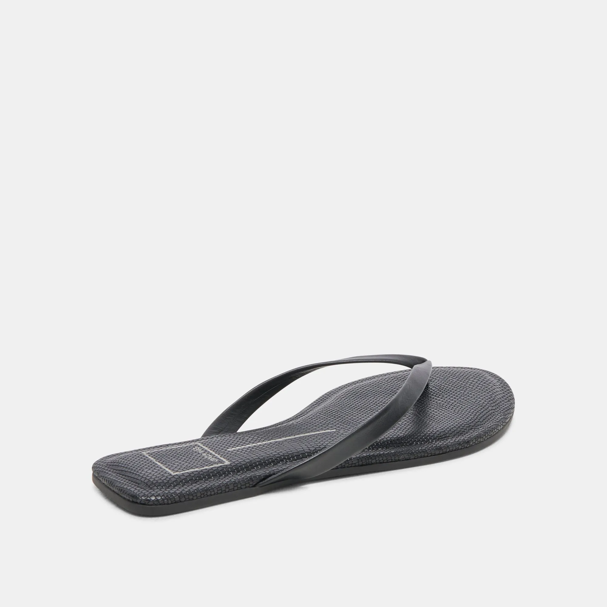 SANDALES LAYNEY EN CUIR NOIR
