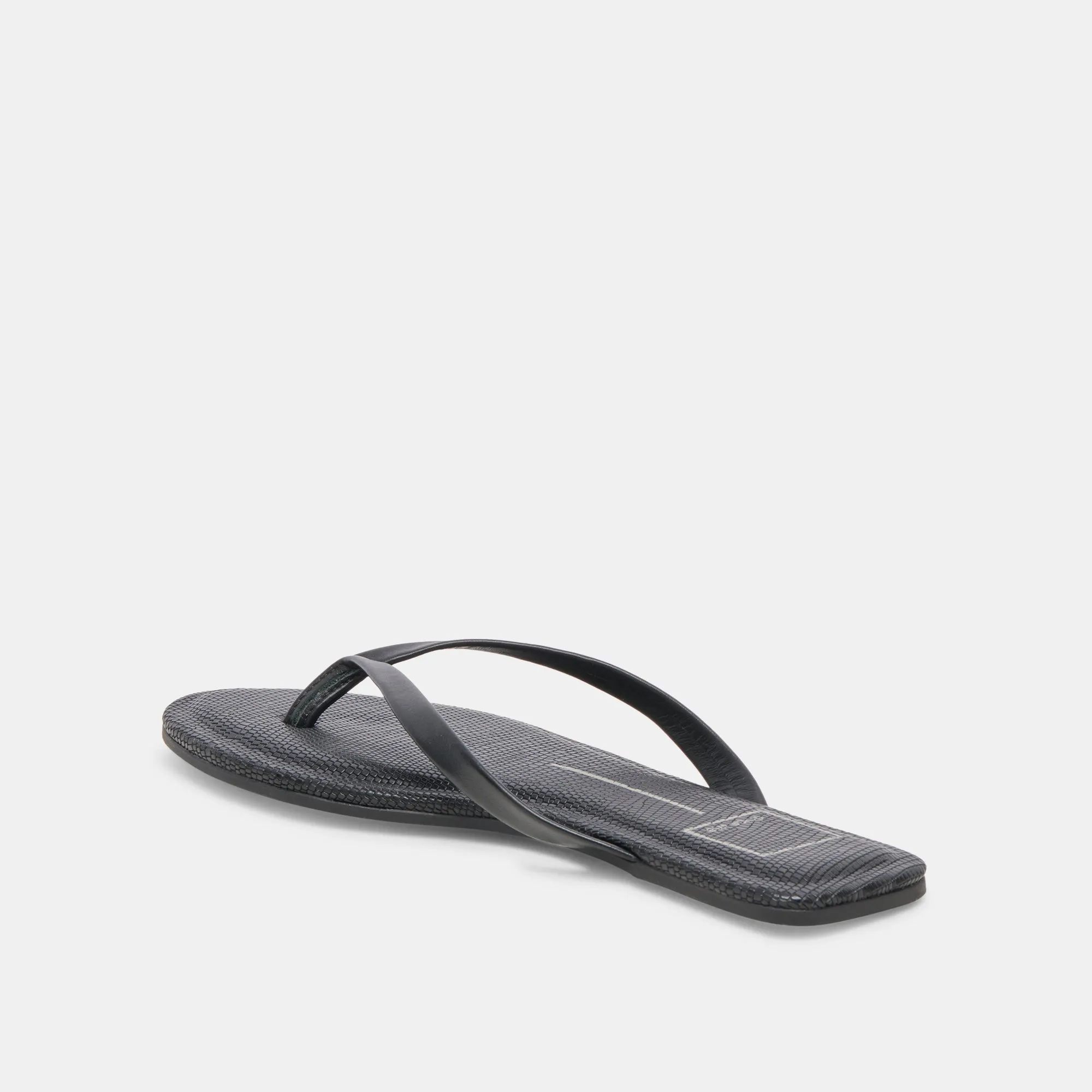 SANDALES LAYNEY EN CUIR NOIR