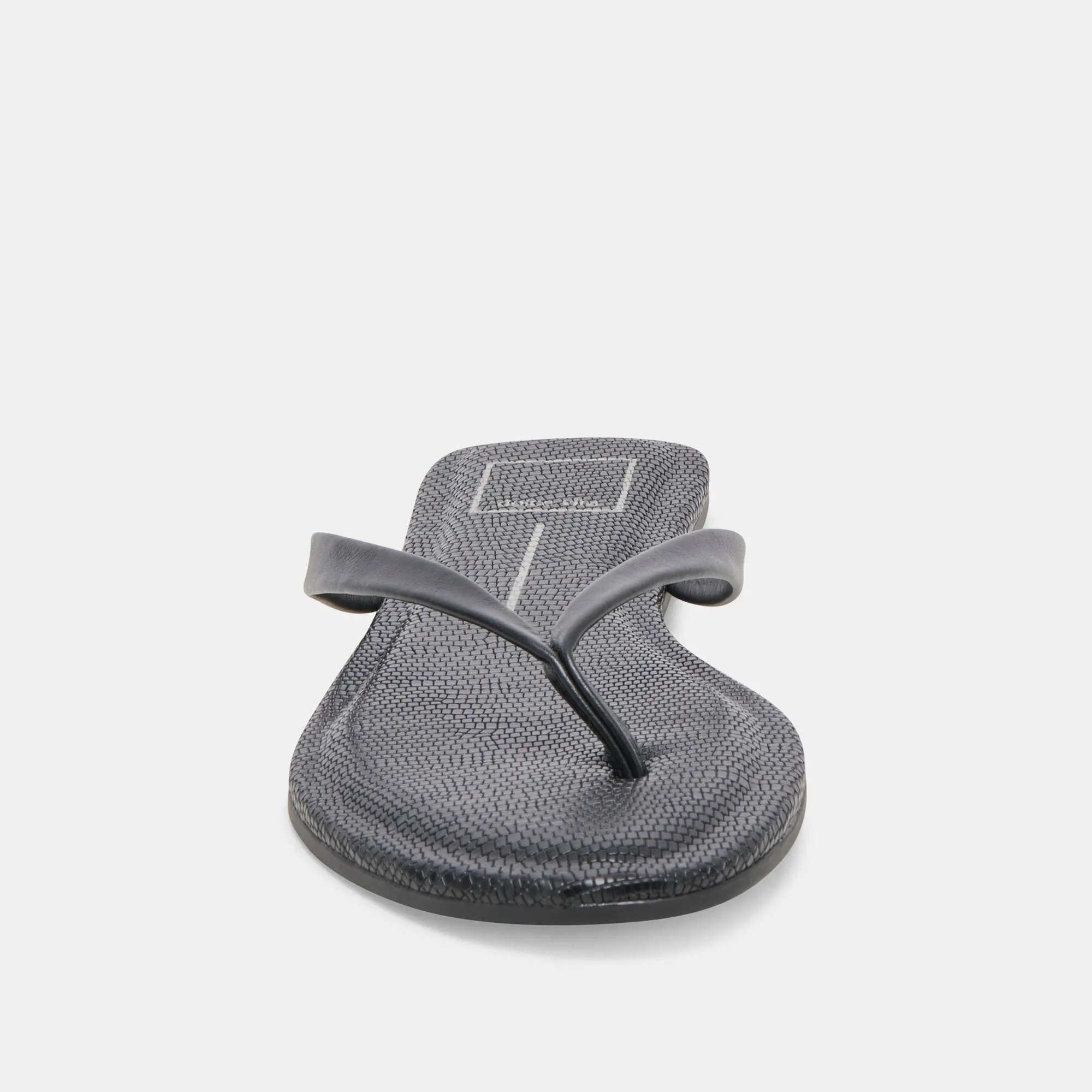 SANDALES LAYNEY EN CUIR NOIR