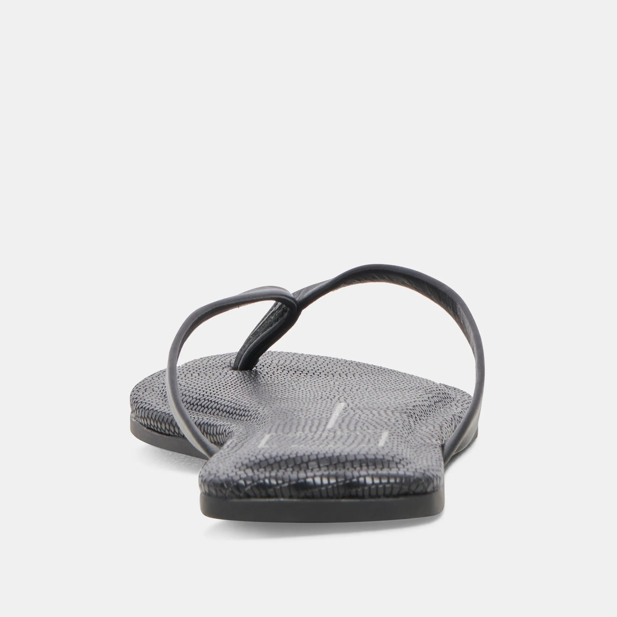 SANDALES LAYNEY EN CUIR NOIR