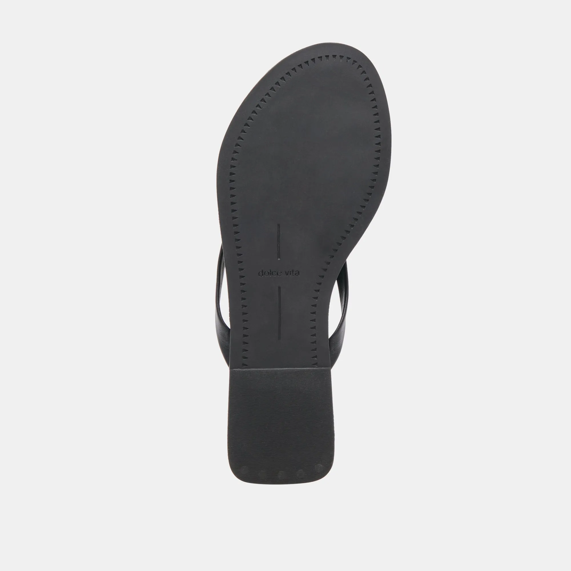 SANDALES LAYNEY EN CUIR NOIR