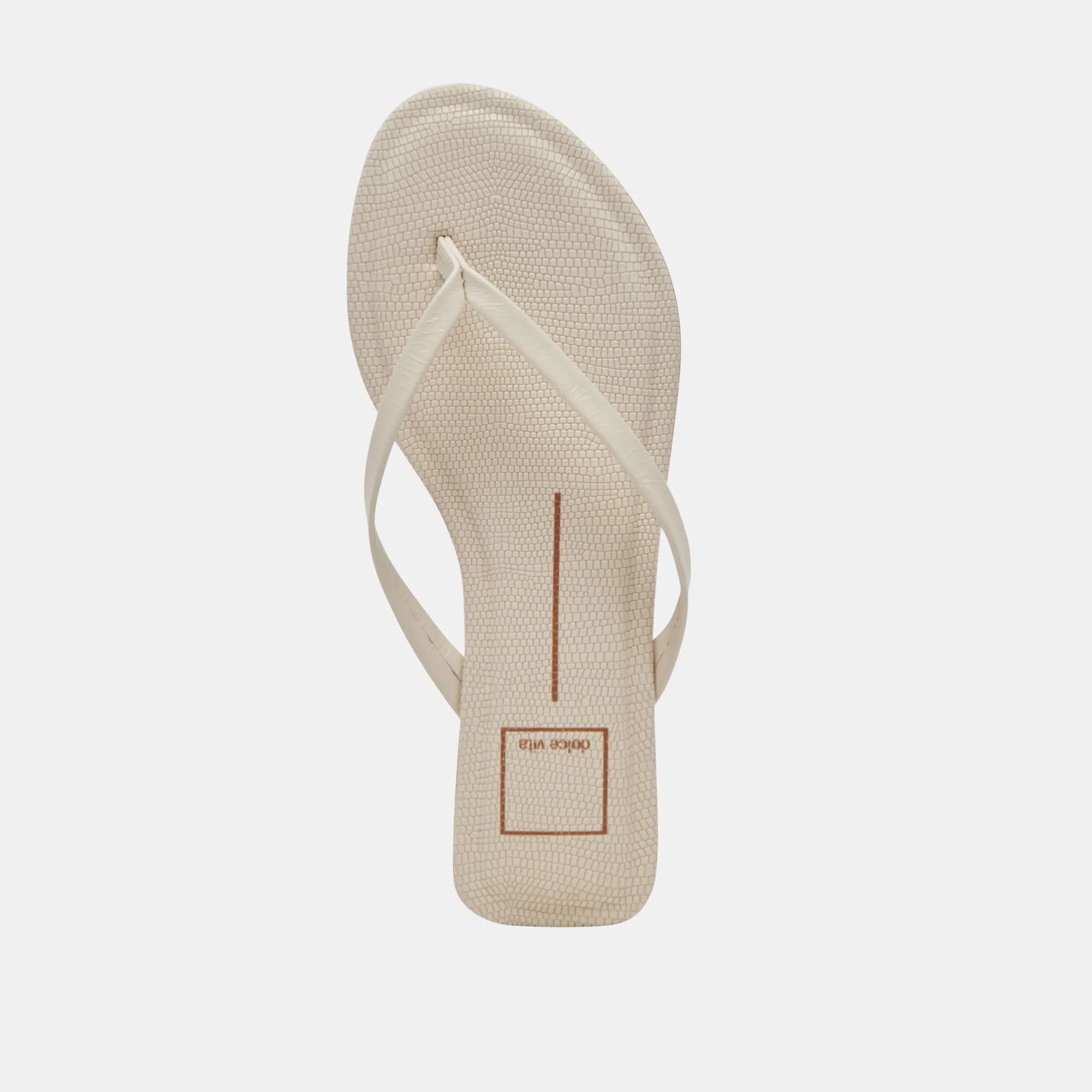 SANDALES LAYNEY IVOIRE EN CUIR