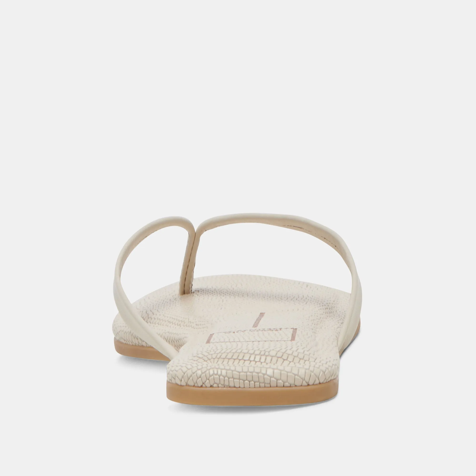 SANDALES LAYNEY IVOIRE EN CUIR