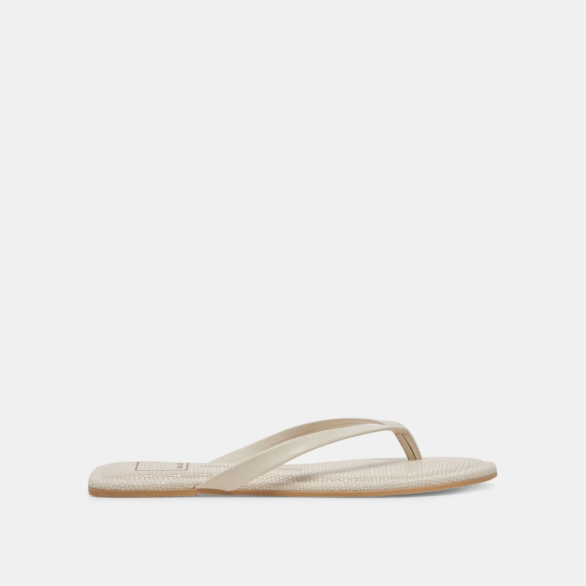 SANDALES LAYNEY IVOIRE EN CUIR
