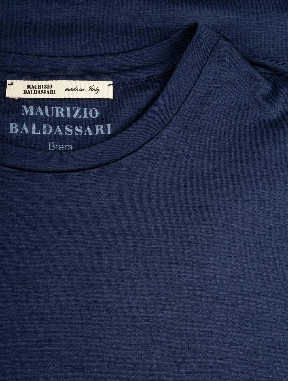 T-shirt à manches longues bleu
