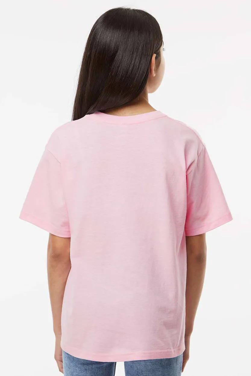 T-shirt à manches courtes Gold Soft Touch en coton M&O - Rose clair