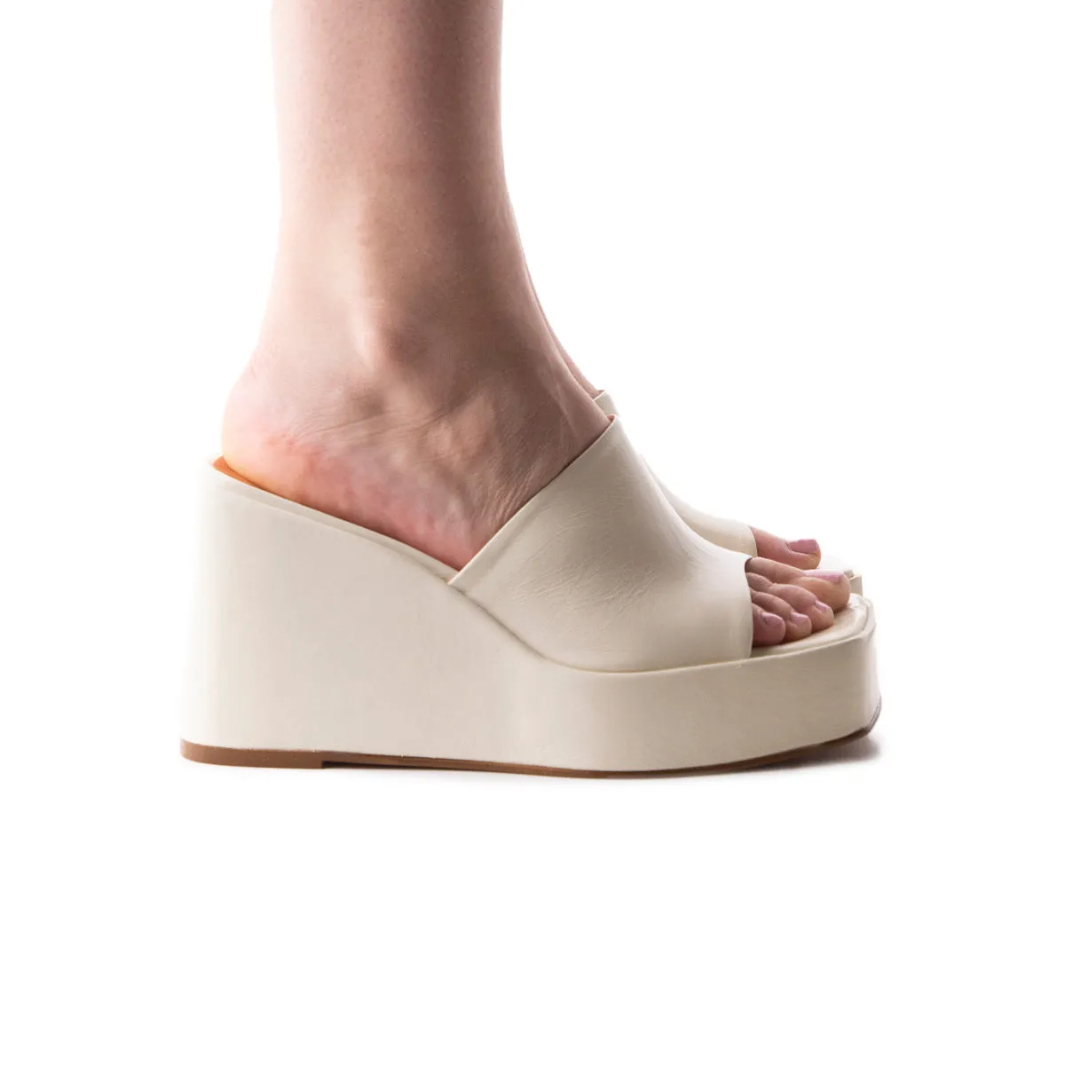 Matamoros Cuir Blanc Cassé