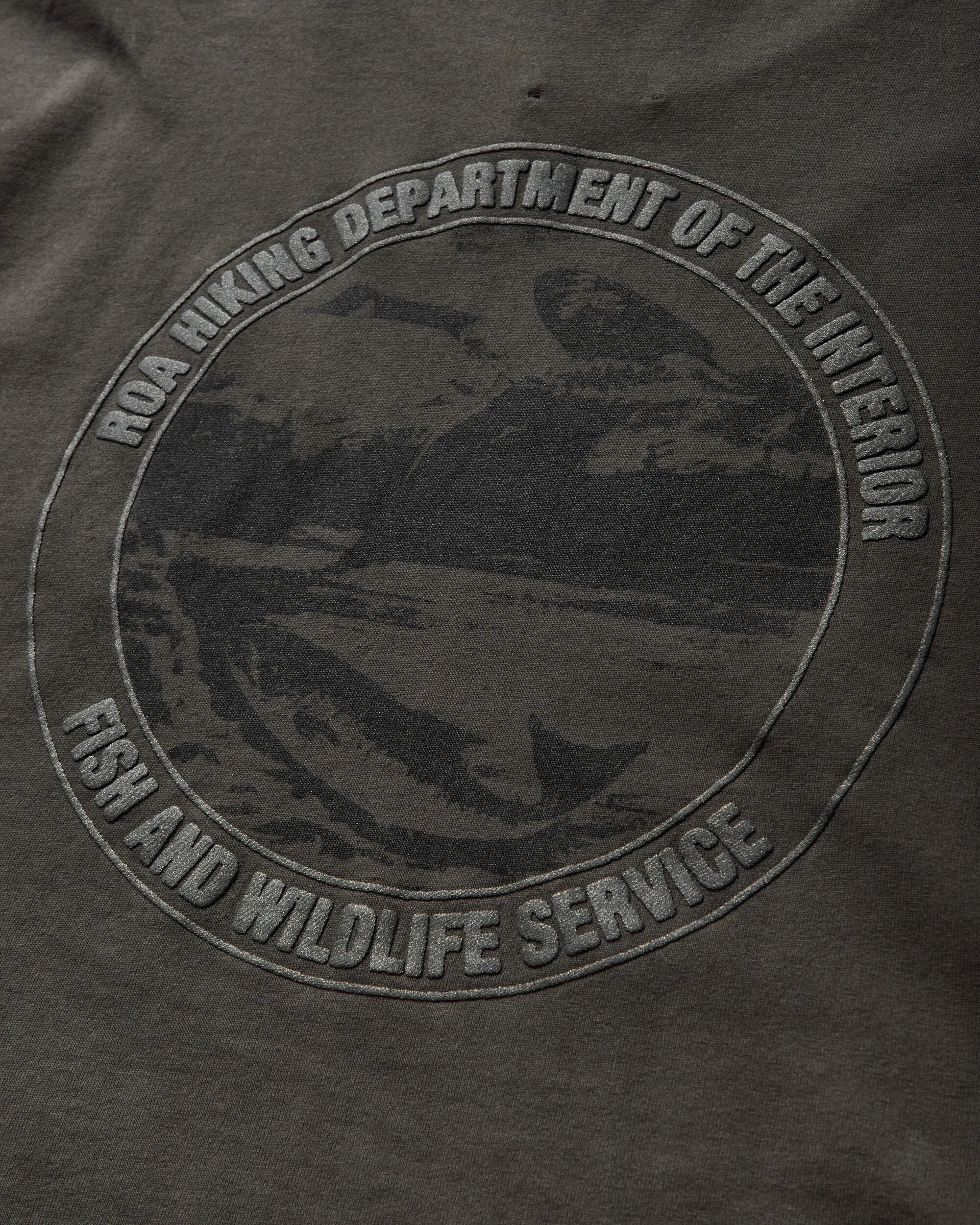 T-shirt à manches longues pour hommes Noir Olive