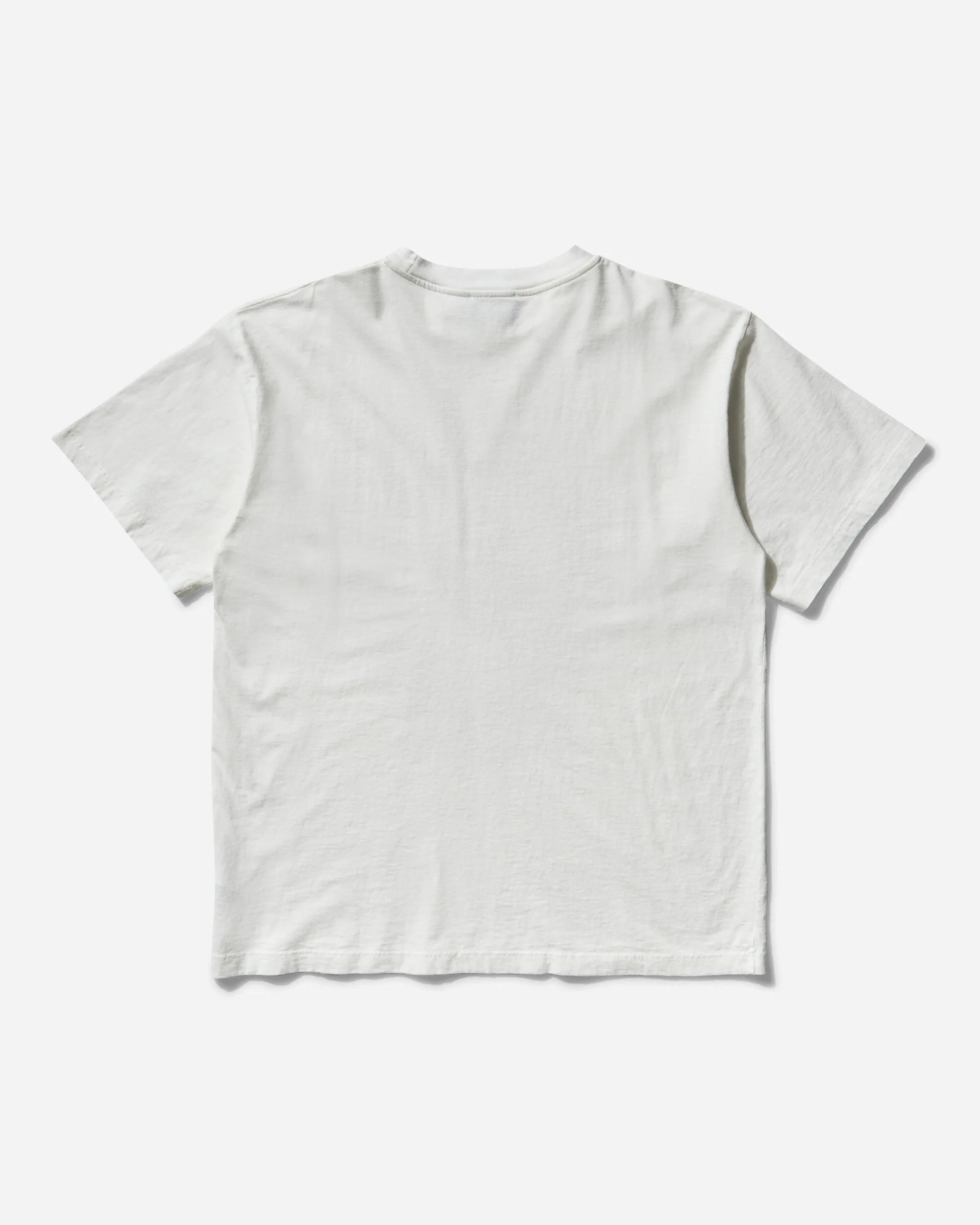 T-shirt délavé Aries Ex Amino pour homme blanc cassé