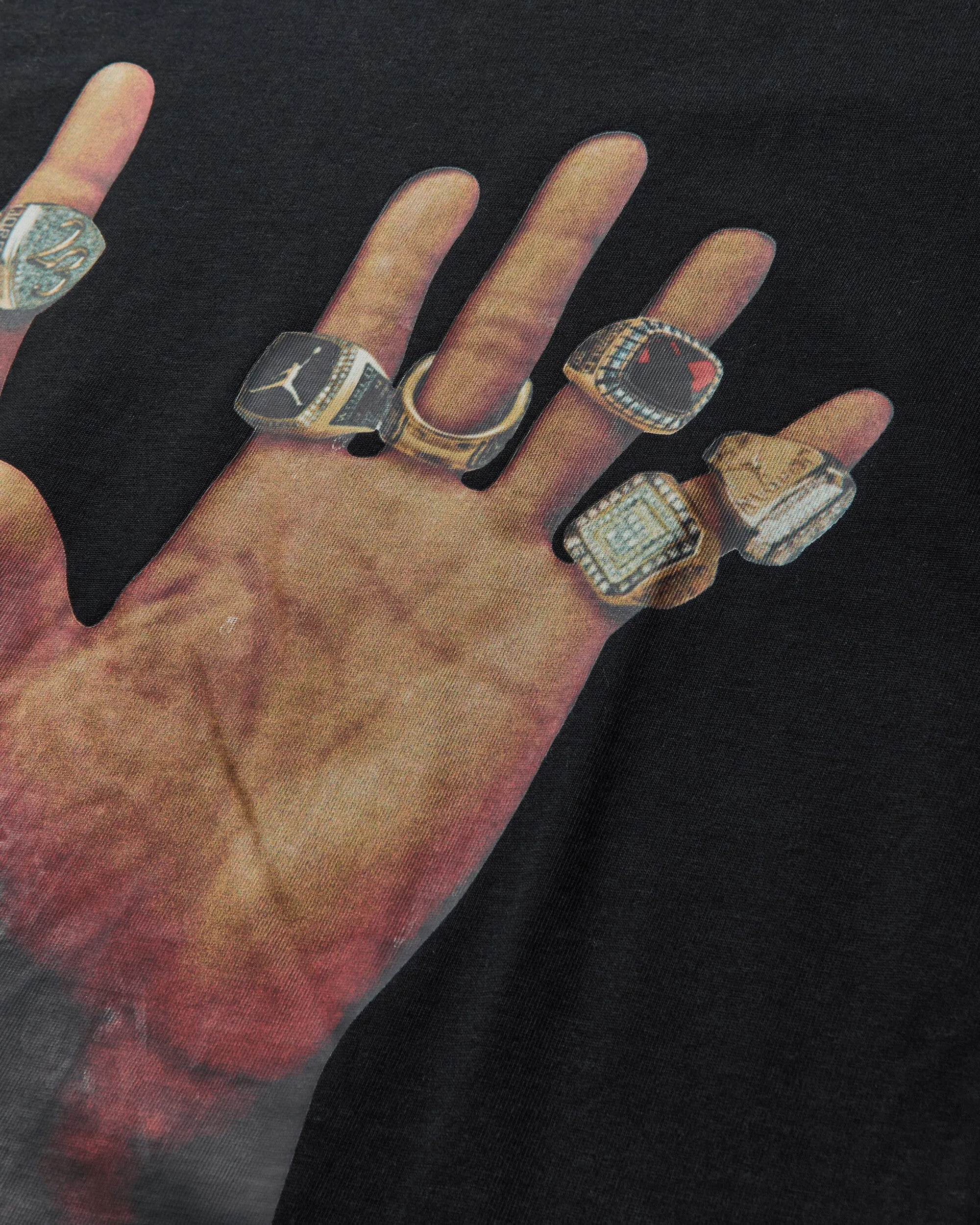 T-shirt noir Flight MVP Rings pour homme