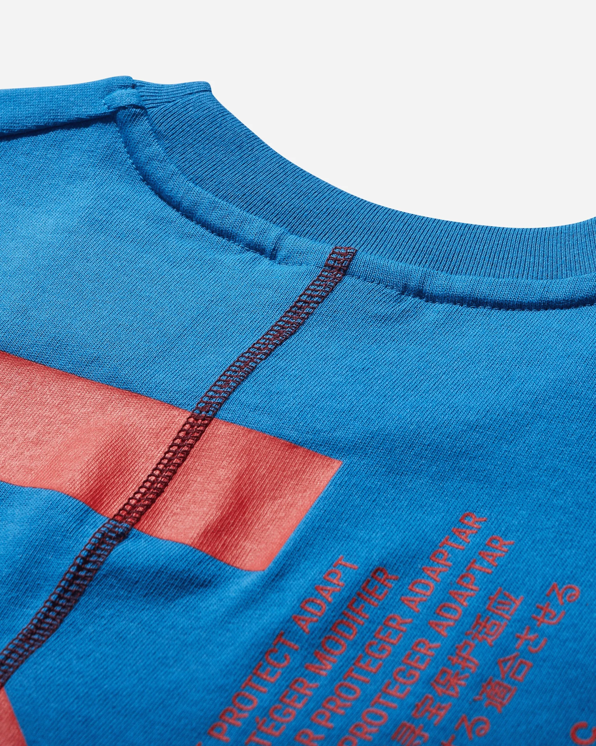 T-shirt graphique ISPA pour homme Bleu Photo Clair