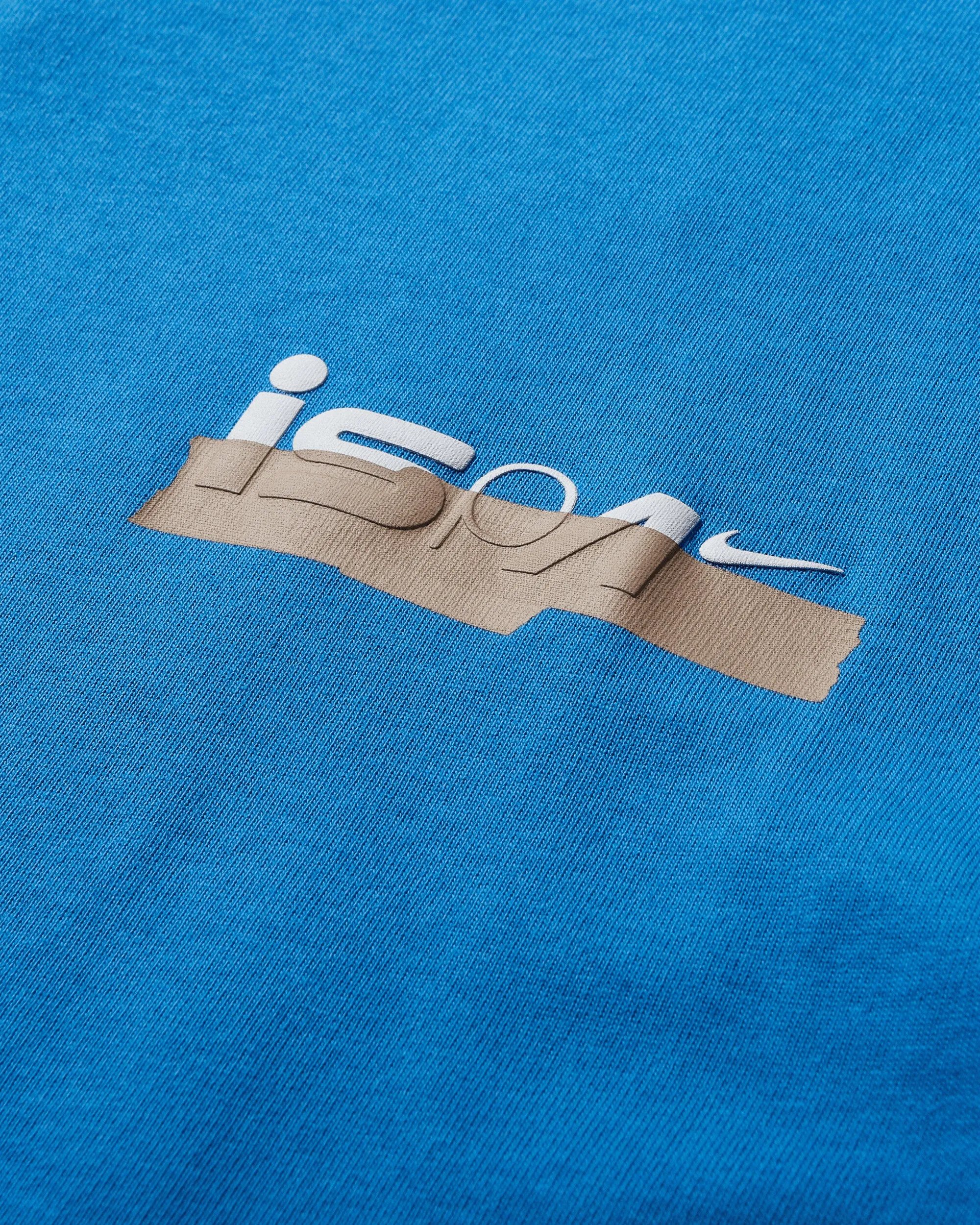 T-shirt graphique ISPA pour homme Bleu Photo Clair