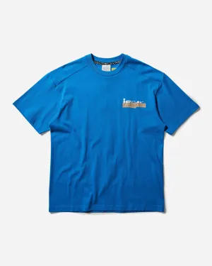 T-shirt graphique ISPA pour homme Bleu Photo Clair