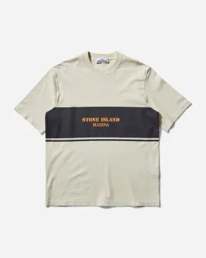 Marina pour Hommes en Jersey de Coton Biologique Peigné Ivoire