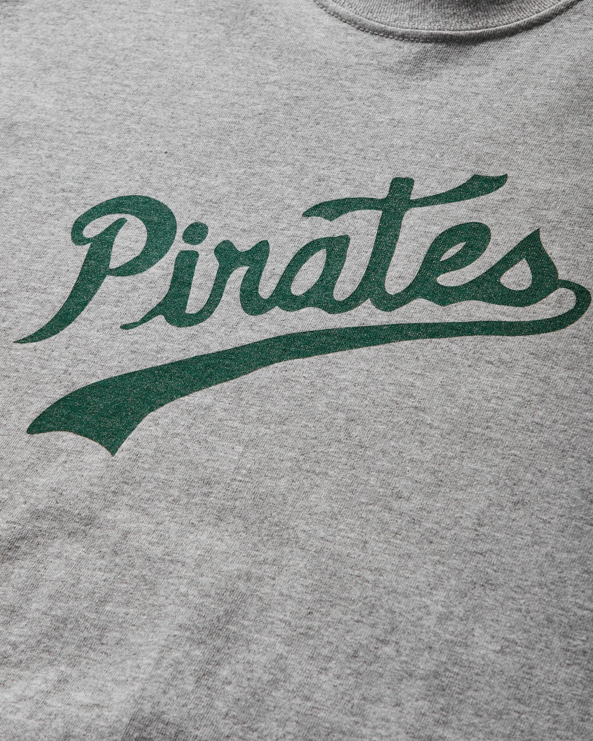 T-shirt Équipe Pirates pour Hommes Gris Chiné