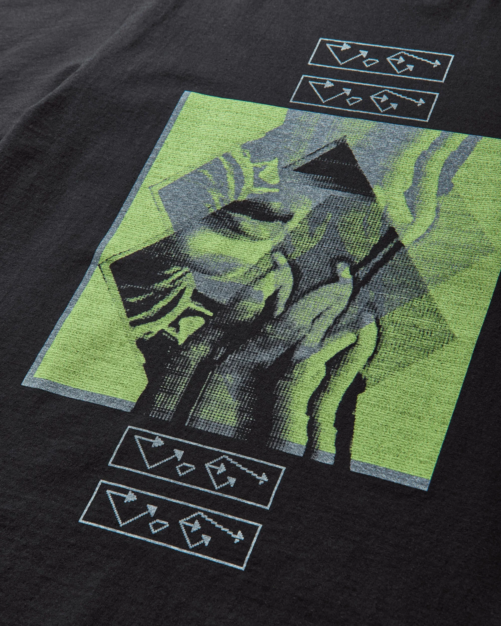 T-shirt Noir TH Nails_big / AS D_intergration pour Homme