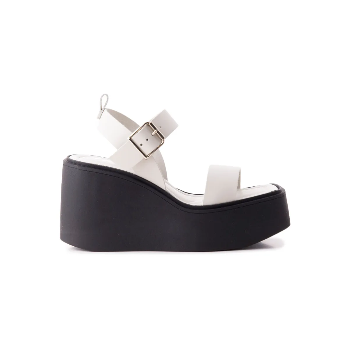 Napoleon Cuir Blanc Cassé