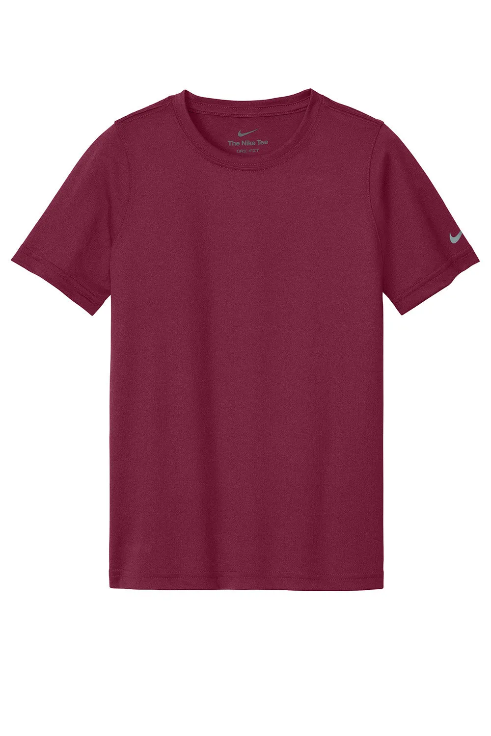 Nike Youth rLegend Dri-Fit T-shirt à manches courtes et col rond anti-humidité - Marron d'équipe