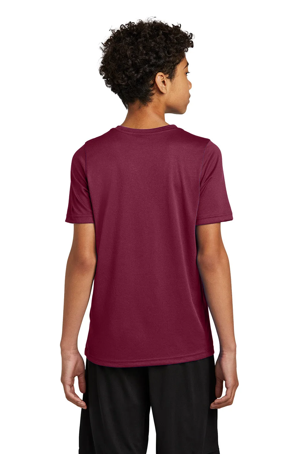 Nike Youth rLegend Dri-Fit T-shirt à manches courtes et col rond anti-humidité - Marron d'équipe