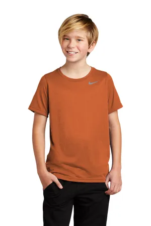 Nike Youth Team rLegend Dri-Fit T-shirt à manches courtes et col rond - Orange Désert