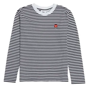 Obey Womens Romelia Tee Manches Longues Noir Multi
