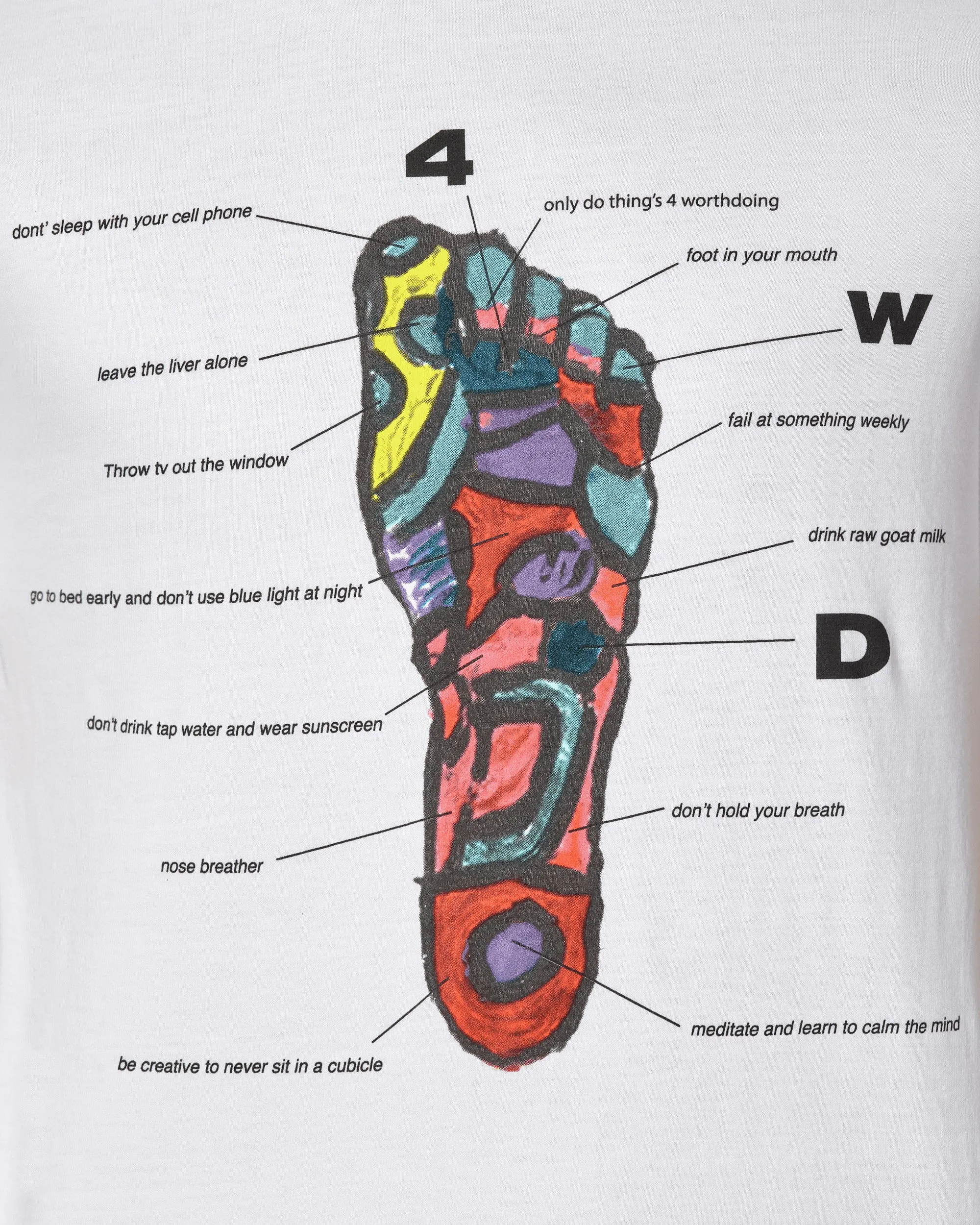 T-shirt Pression des Pairs Blanc