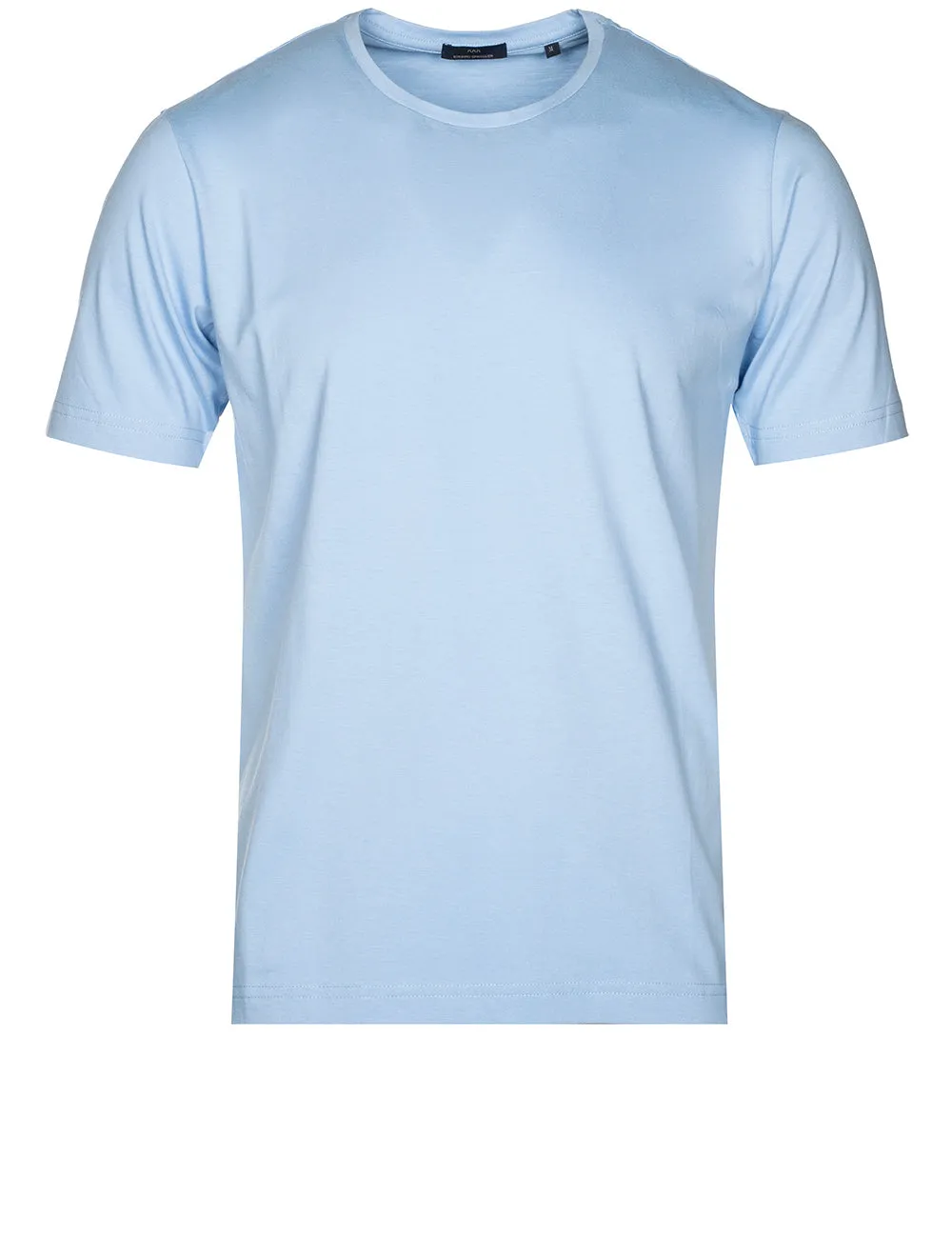 T-shirt en coton Pima Bleu