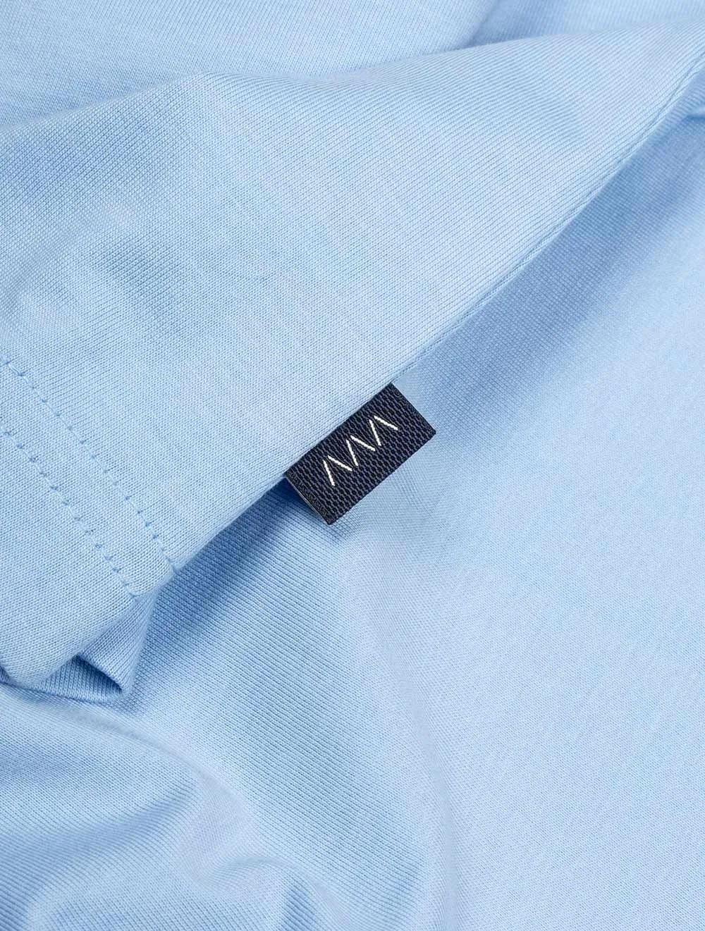 T-shirt en coton Pima Bleu