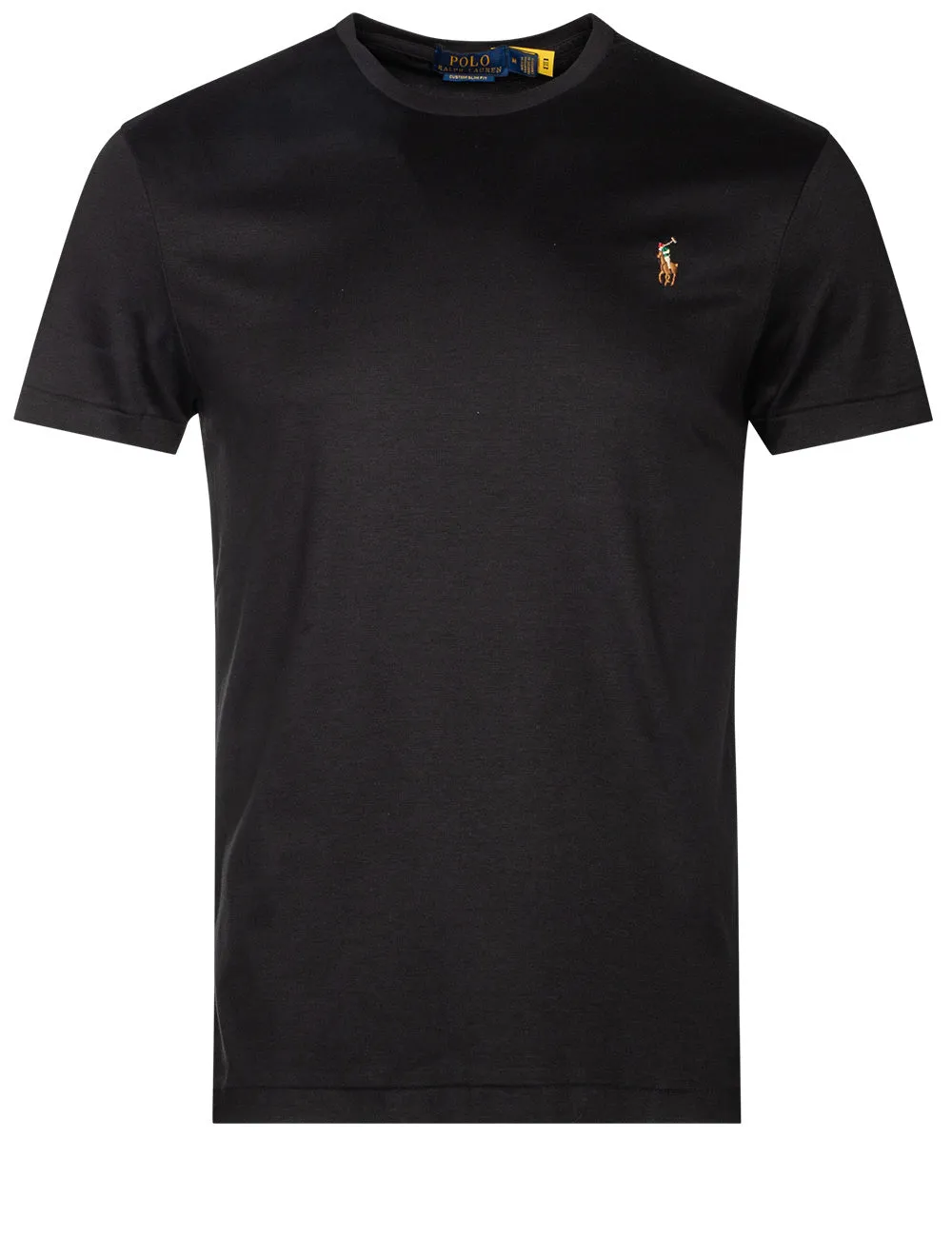 T-shirt Pima Polo Noir