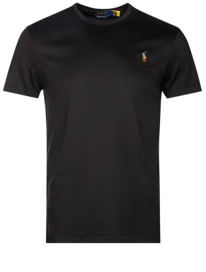 T-shirt Pima Polo Noir