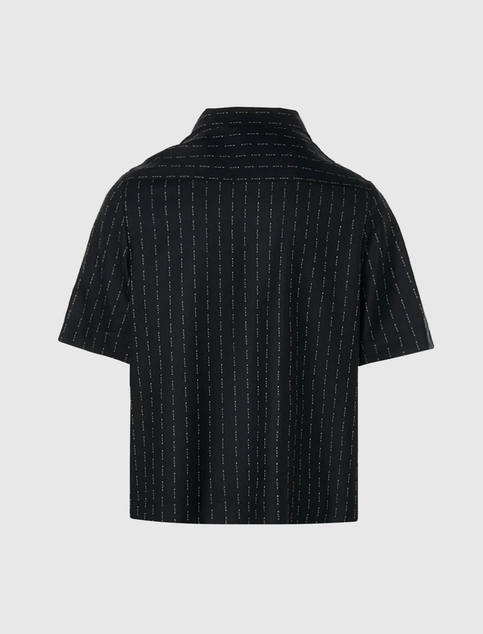 CHEMISE À MANCHES COURTES À RAYURES