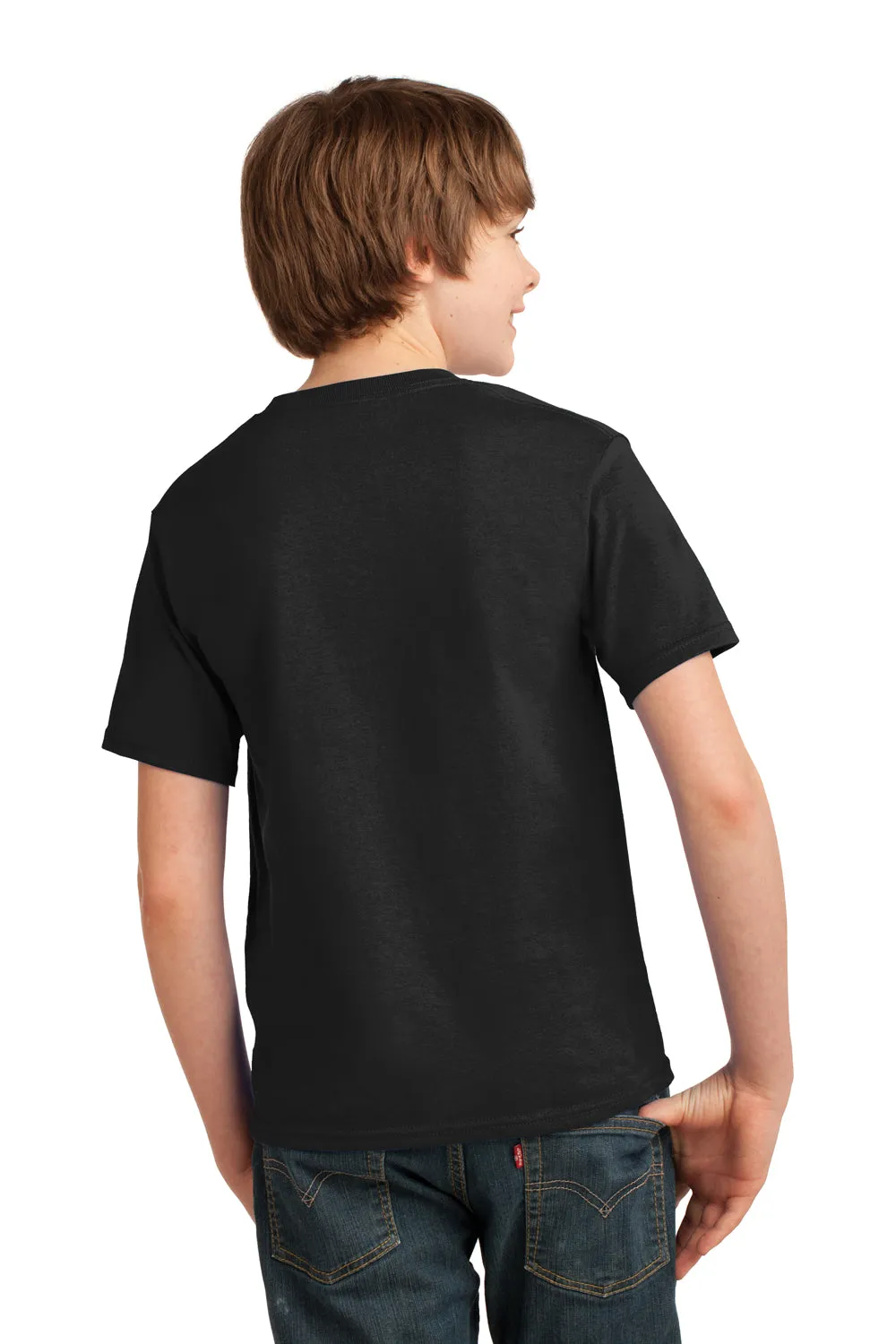 Port & Company T-shirt à manches courtes essentiel pour jeunes - Noir intense