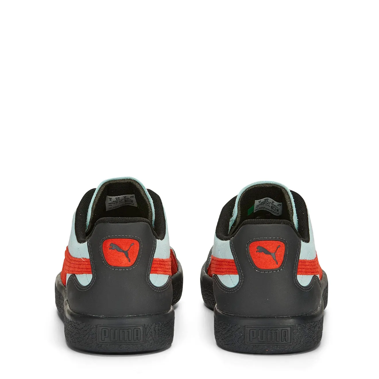 Puma Clyde Rubber PAM Trainer Bleu Clair / Terre Chaude
