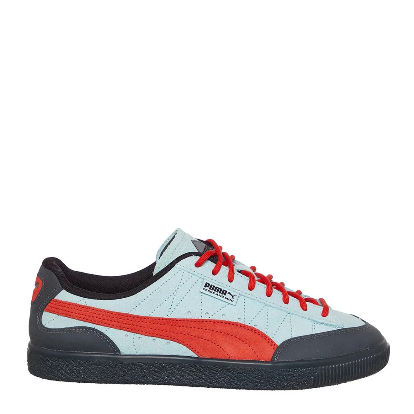 Puma Clyde Rubber PAM Trainer Bleu Clair / Terre Chaude